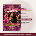 Breast Cancer Survivor – Editable Canva Template