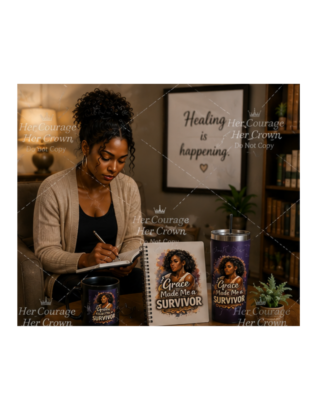 Grace Made Me a Survivor Digital Print | Survivor Strong Collection