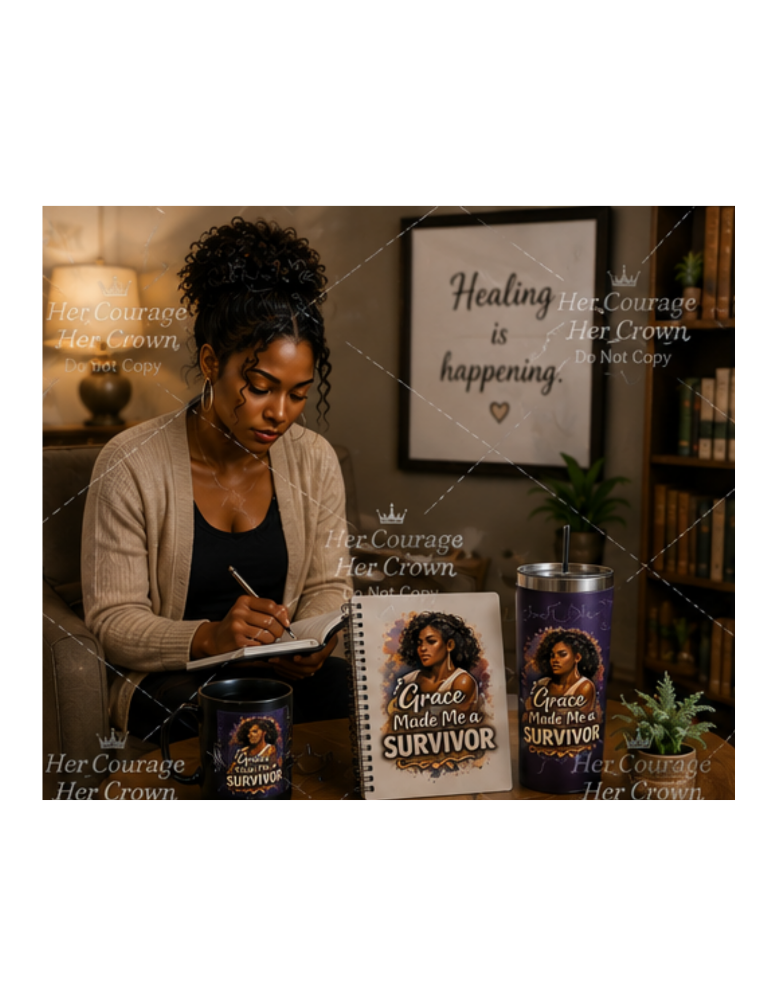 Grace Made Me a Survivor Digital Print | Survivor Strong Collection