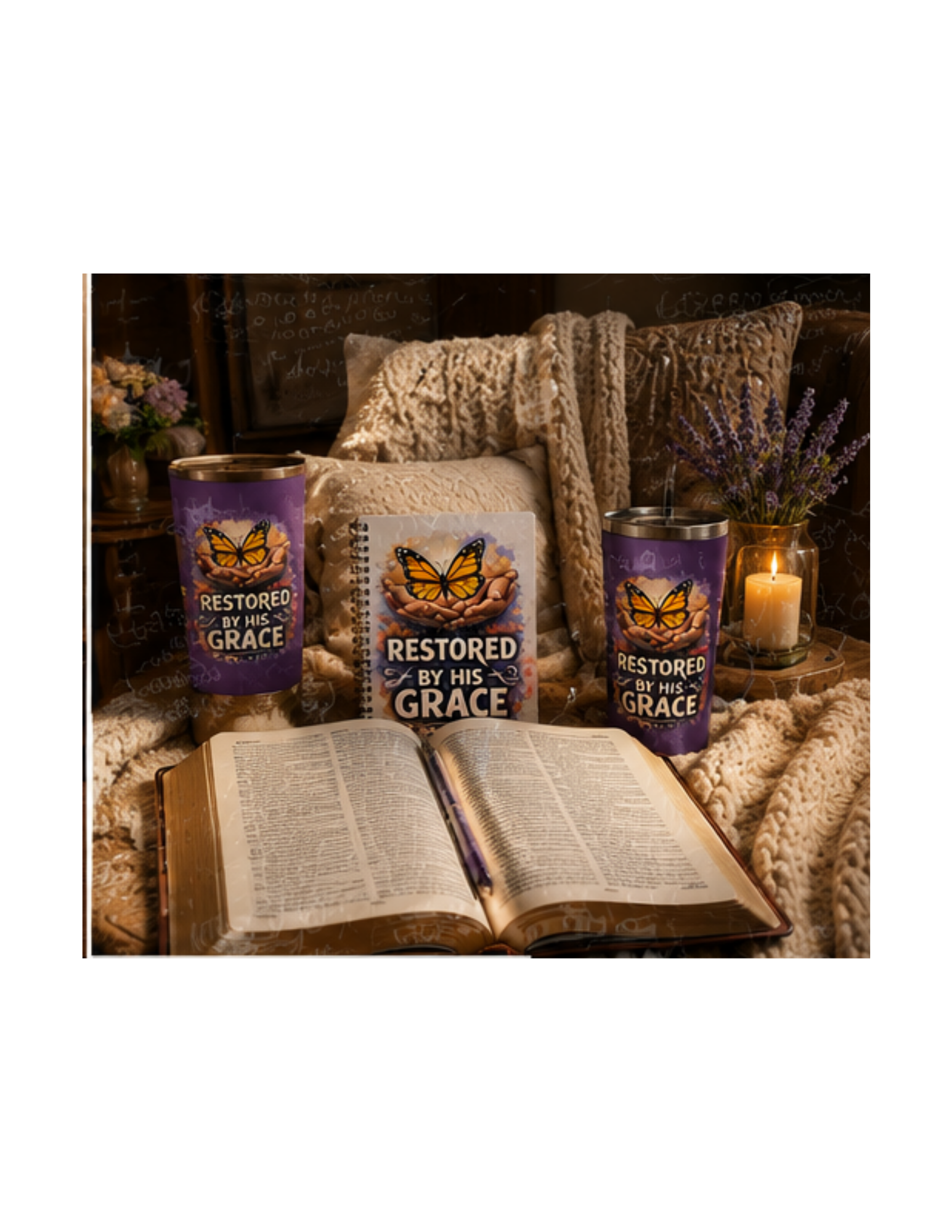 Restored By His Grace Digital Print | Survivor Strong Collection