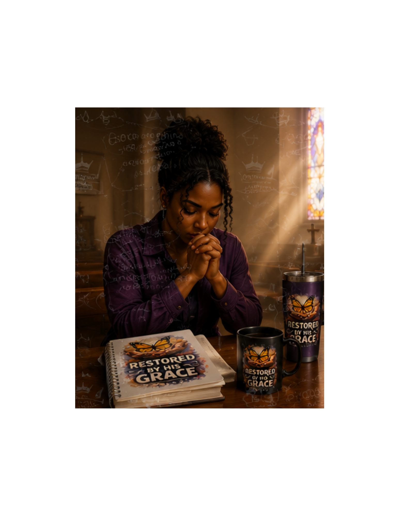 Restored By His Grace Digital Print | Survivor Strong Collection