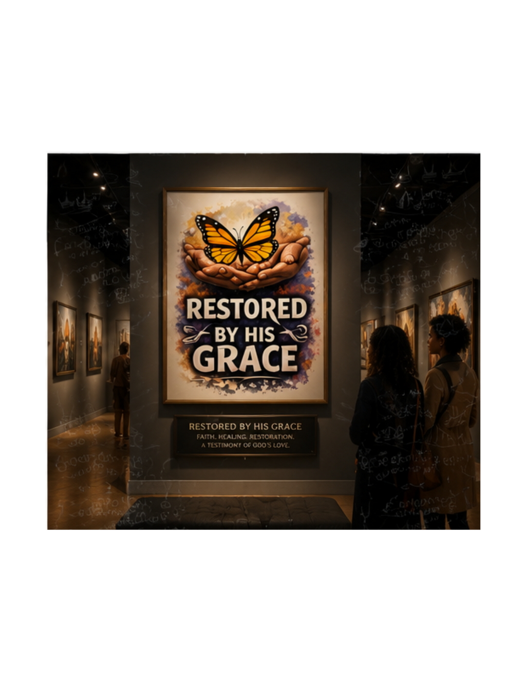 Restored By His Grace Digital Print | Survivor Strong Collection
