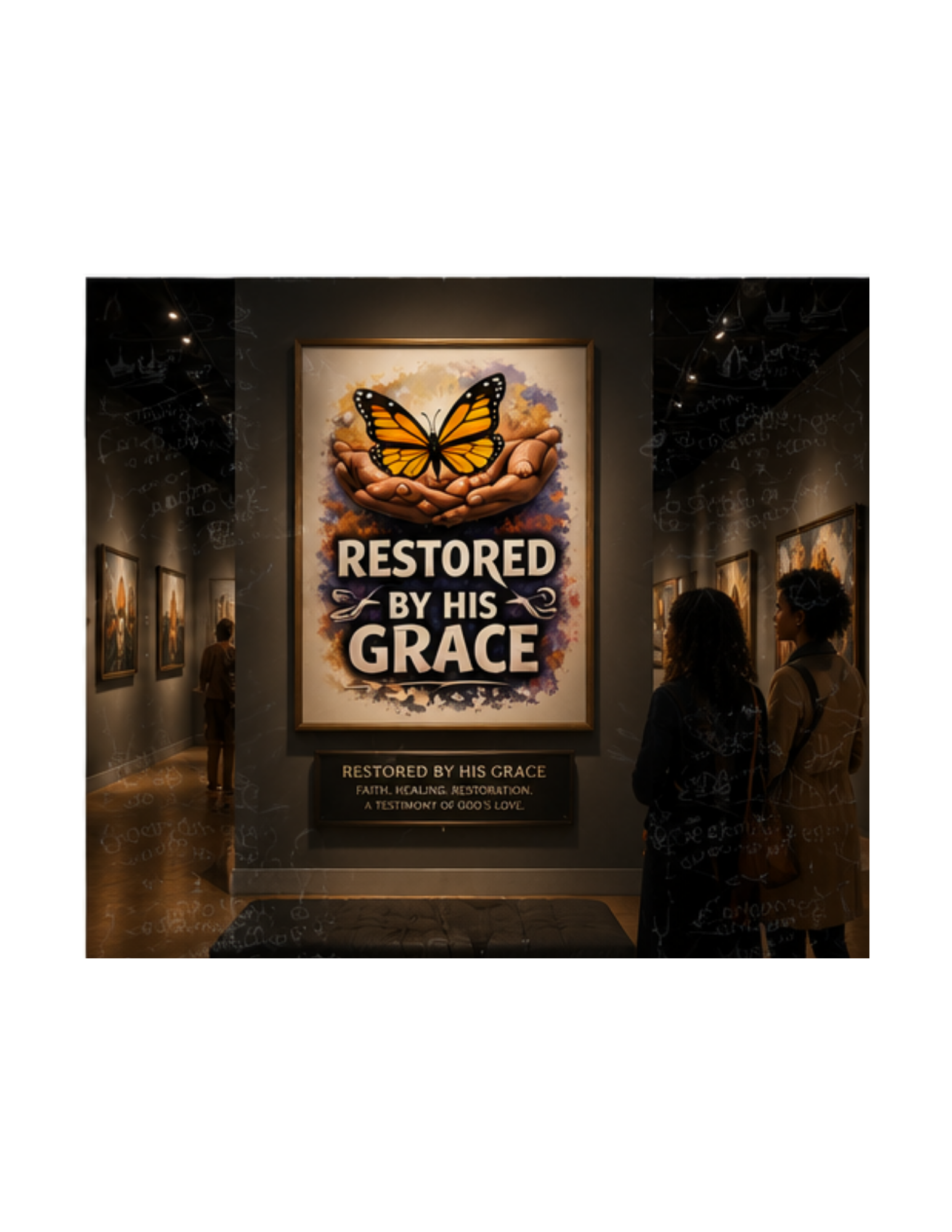 Restored By His Grace Digital Print | Survivor Strong Collection