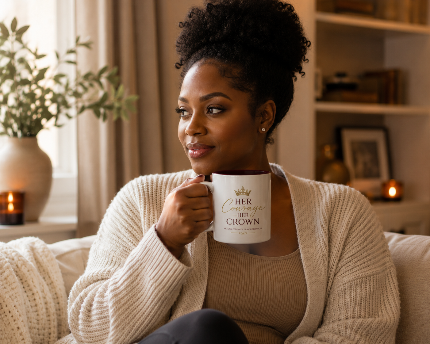 Her Courage Signature Mug
