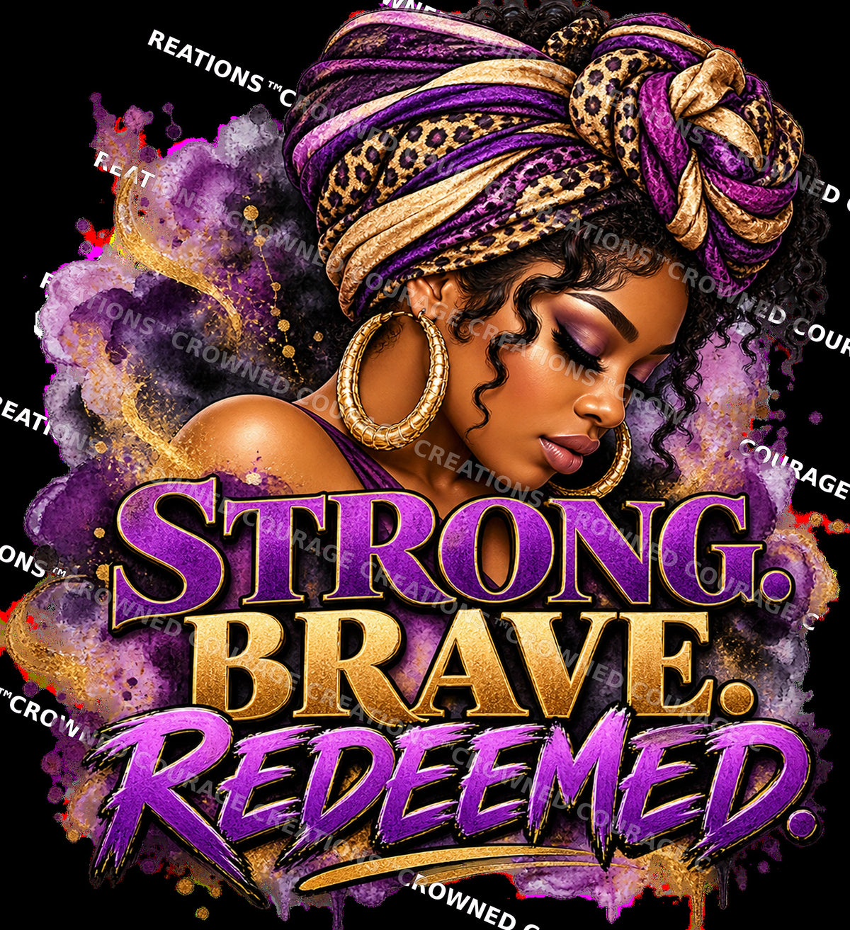 Strong. Brave. Redeemed. – Domestic Violence Survivor Digital Download