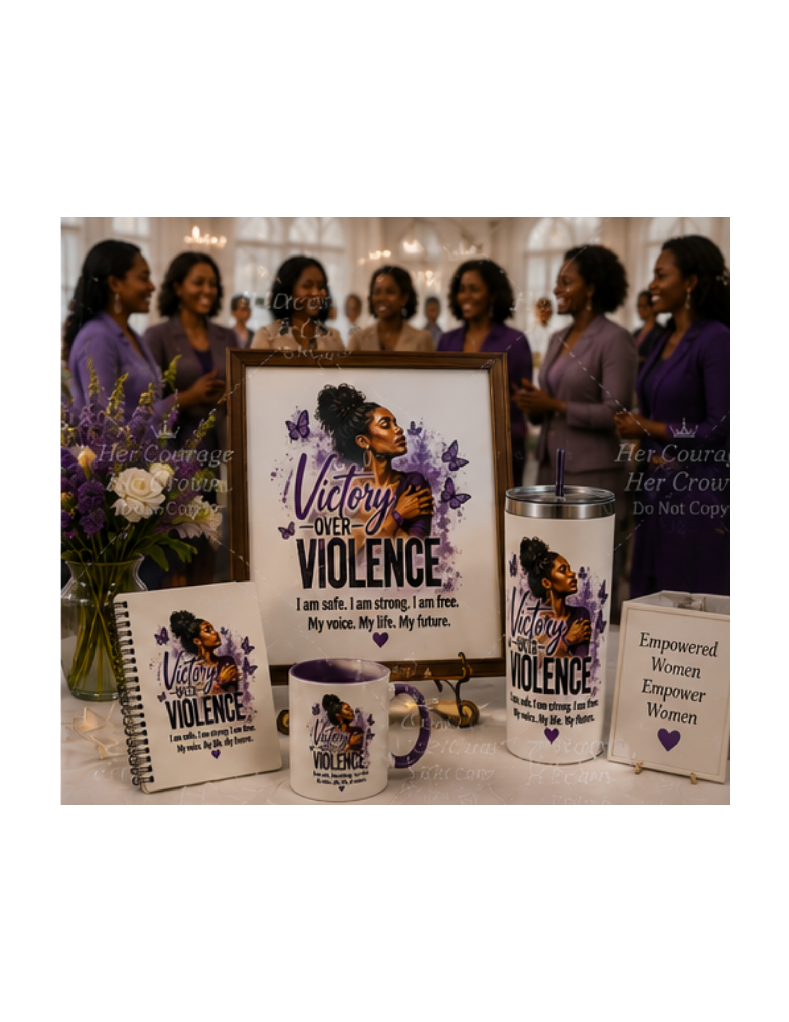 Victory Over Violence Digital Print | Survivor Strong Collection