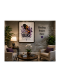 Victory Over Violence Digital Print | Survivor Strong Collection