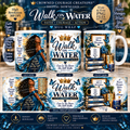 Walk On Water – Ocean Blue Mug Wrap | Digital Download