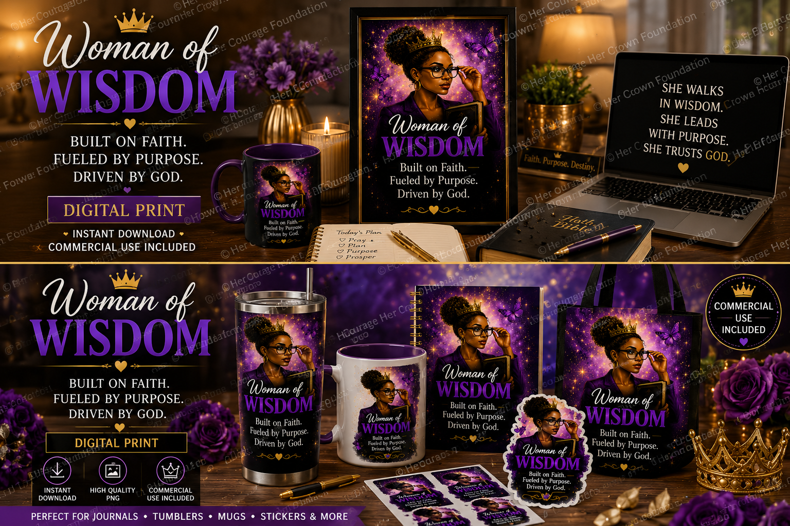 Woman of Wisdom Digital Print