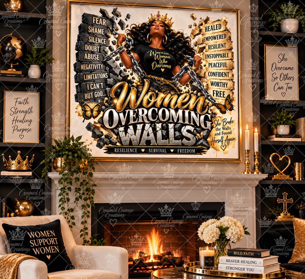 Women Overcoming Walls – Domestic Violence Survivor Digital Download