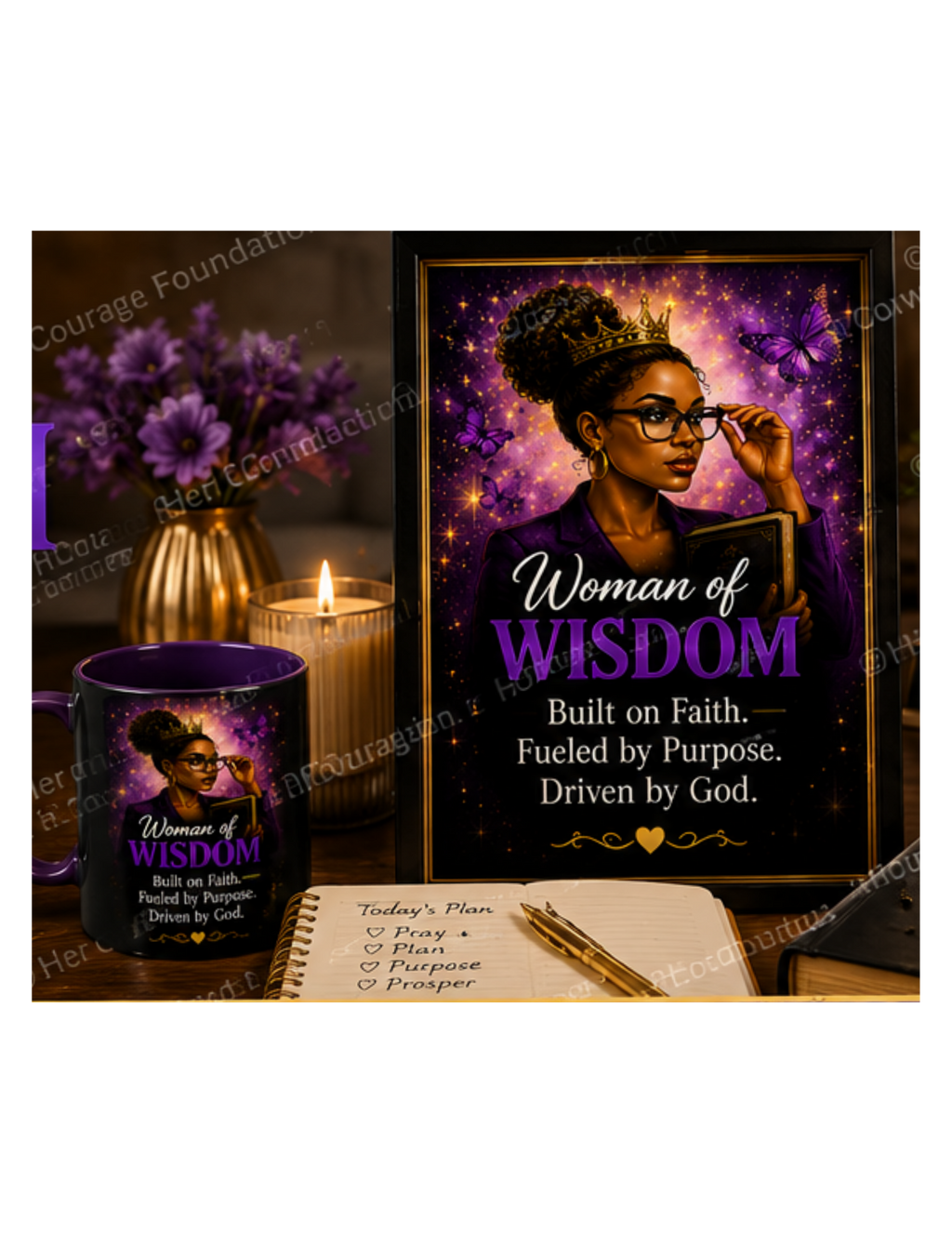 Woman of Wisdom Digital Print