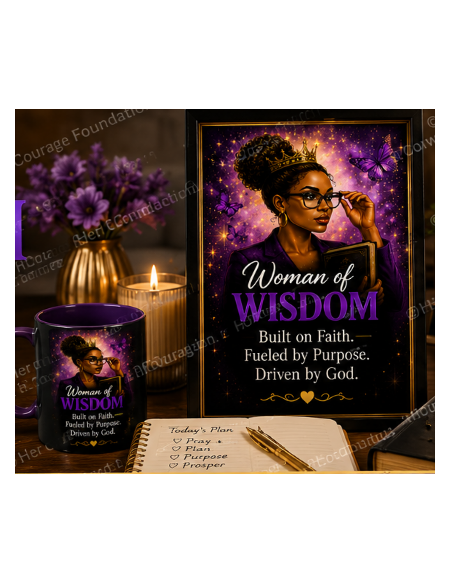 Woman of Wisdom Digital Print